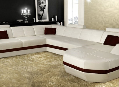 Wunnlandschaft Liederstull Couch Ecksofa Eck Garnitur Design Modern Sofa mat USB