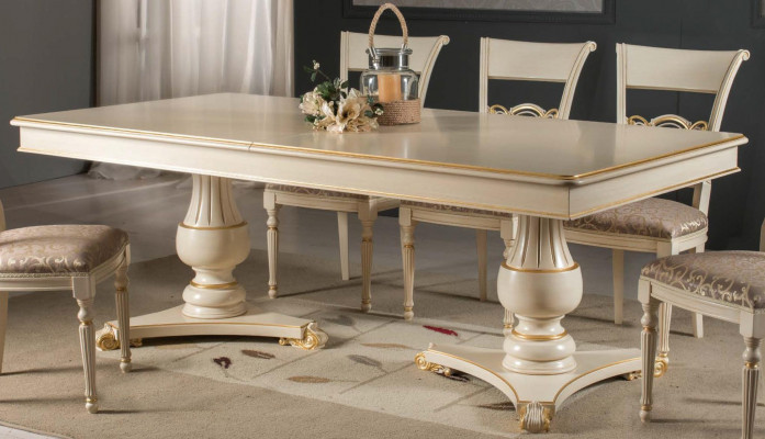 Luxuriéisen Iesszëmmerdësch Iesszëmmerdësch Holzdëscher StylesElise Iesszëmmermiwwelen