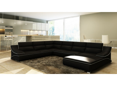 Liederdivan Canapé Sofagarnitur Nei 3+2+1 Sëtzer Garnitur Design Modern Sofa