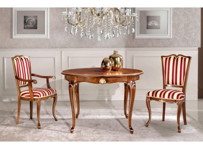 Grupp Set 2x Stull Iesszëmmer Stull Stiller Holz Luxus Iessgrupp Garnitur Miwwelen