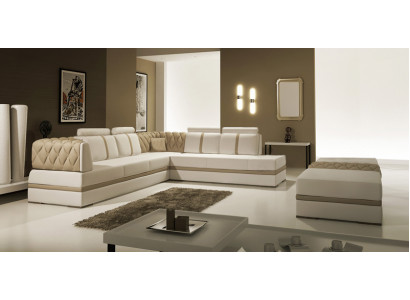Liederdivan Canapé Wunnlandschaft Eckdivan Eck Garnitur Design Modern Divan Neit A1128