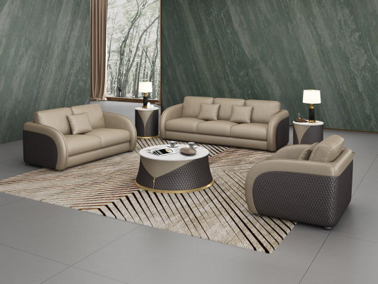Garnitur Lieder Designer Sofa Couch Kissen 6-Deel Set Garnituren Couchtisch
