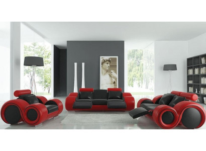 Patentéiert Design Sofagarnitur Komplett Wunnzëmmer Set Couch Sofa Garnitur Nei