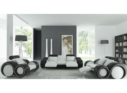 Patentéierten Design Komplett Sofagarnitur Wunnzëmmer Set Couch Sofa Garnitur Nei