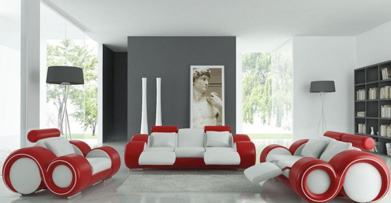 Patentéierten Design Komplett Sofagarnitur Wunnzëmmer Set Couch Sofa Garnitur Nei