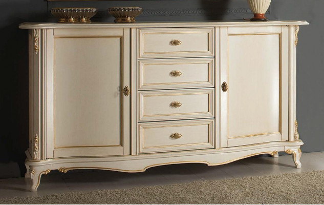 SchiefERT Holz Schlofzëmmer Miwwelen Kommod Sideboard Kommoden SchiefERT Design