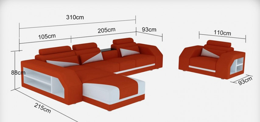 Sofa Garnitur Polster Sëtz Set Eck Sëtz Lieder Sofas Sëtz Dësch Couch