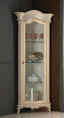 Massiv Holz Vitrinn Glas Schaf Echt Holz Vitrinn Wunnzëmmer Miwwel Anrichte