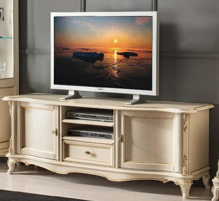 TV Schief Lowboard Miwwelen Schranken Wunnzëmmermaart Sideboard RTV Komod 180cm