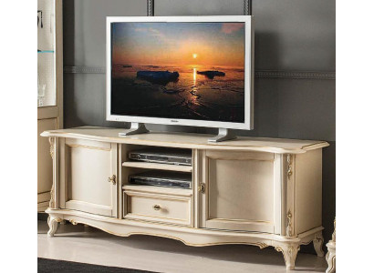 TV Schief Lowboard Miwwelen Schranken Wunnzëmmermaart Sideboard RTV Komod 180cm