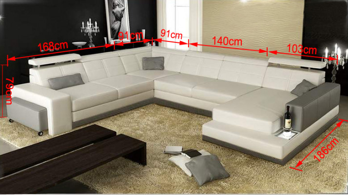 Liederdivan Couch Wunnlandschaft Eckdivan Eck Garnitur Design Modern Divan