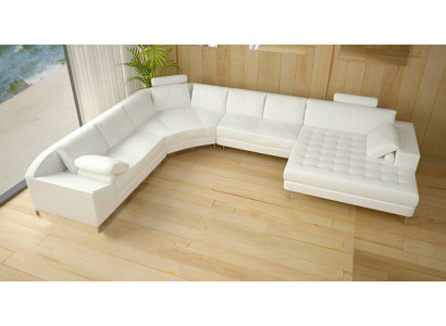 Ledercouch Sofa Wunnlanschaft Eckcouch Eck Garnitur Design Modern Sofa Neit