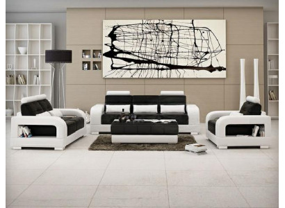 Designer Garnitur Sofagarnitur mat USB, Polster Sofa Polstergarnitur Nei H2209