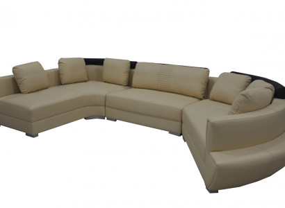 Ronn Eck-Sofa Couch Polster XXL Grouss Ronn Couchen Wunnlandschaft U-Form A1137