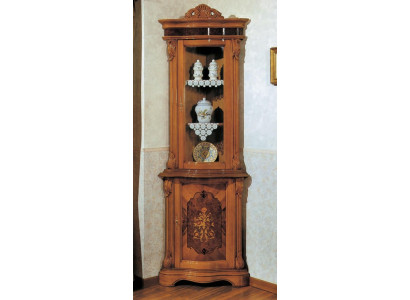 Vitrinen Glas Schaf Echt Holz Vitrine Wunnzëmmer Anrichte Italienescht Miwwelen