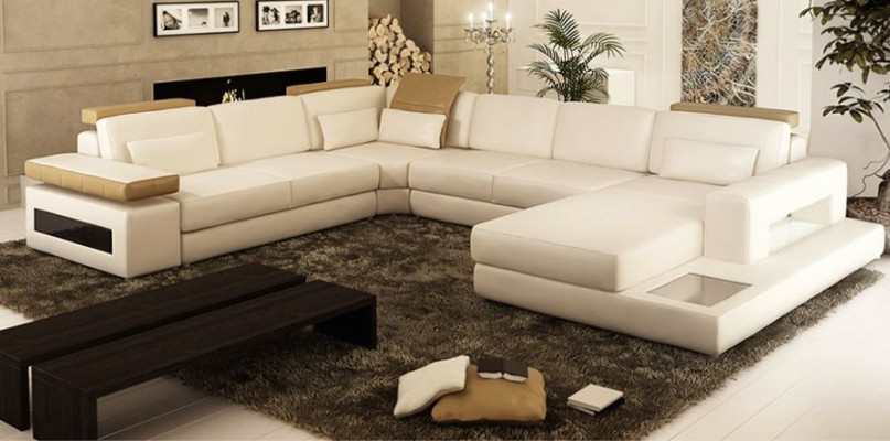 Wunnlandschaft Ecksofa Lieder EckSofa Nei U Form Sofa Canapé Polster.