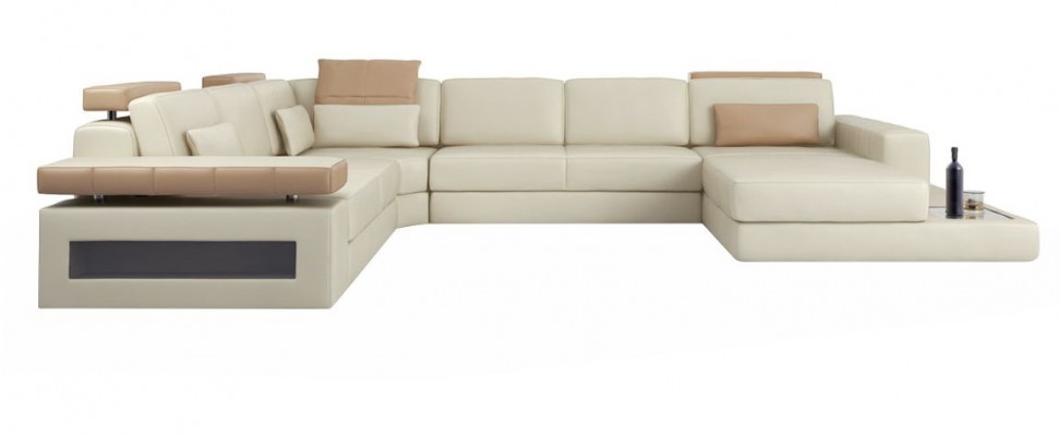 U-Form Ecksofa Couch Polster Grouss XXL Sofa Couchen Sofa Wunnlandschaft Nei
