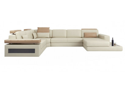 U-Form Ecksofa Couch Polster Grouss XXL Sofa Couchen Sofa Wunnlandschaft Nei