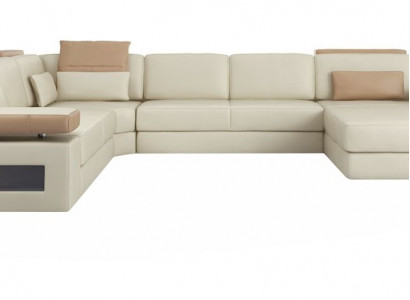 U-Form Ecksofa Couch Polster Grouss XXL Sofa Couchen Sofa Wunnlandschaft Nei
