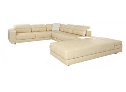Sofa Eckcouch Canapé Design Polster Ecksofa Wohnlandschaft U Form Sofas Couchen