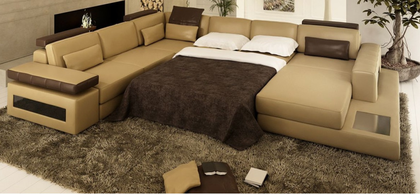 U-Form Couch Design Polster Textil Eck Modern Sofas Wunnlandschaft Ecksofa Stoff