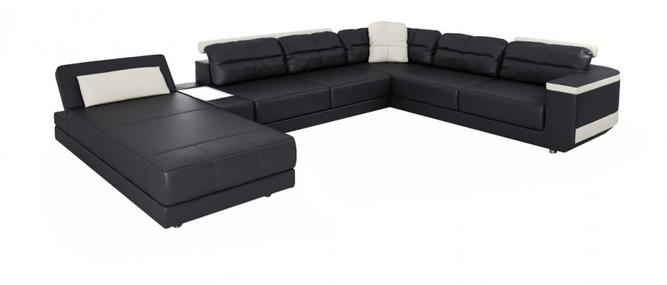 Modern Sofas Wunnlandschaft Ecksofa Stoff U-Form Couch Design Polster Textil Eck