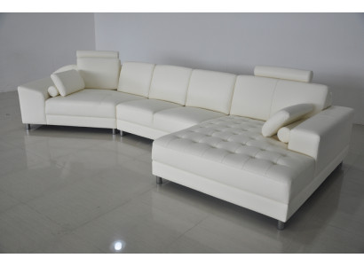 Design Ecksofa Lieder Couchen Sofas U-Form Sofa Couch Polster Neie Wunnlandschaft