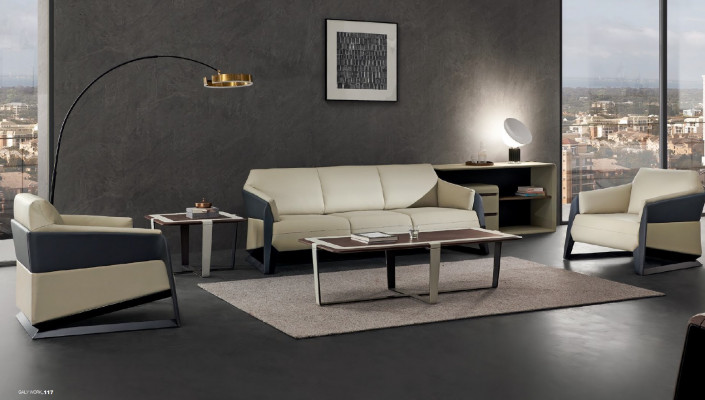 Design Sofa Garnitur 3+1 Sëtzer Set Canapéën Polster Canapéë Relax Modern