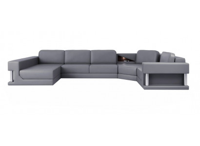 Wunnlandschaft U Form Eck Sofa Couch Polster Eck Lieder Sofa Couchen Miwwelen Nei