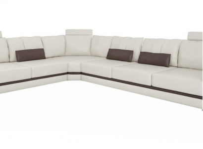 Canapé Design Ecksofa L-Form Miwwelen Bett Funktiounen Textil Lieder Schlofcanapé Canapéen