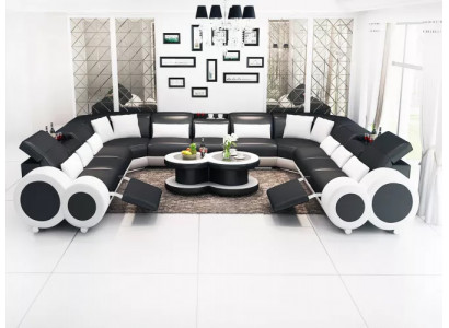 Eckcouch Sofa Wunnlandschaft Design Canapé Sofae Polster Eckgarnitur Canapéen Nei