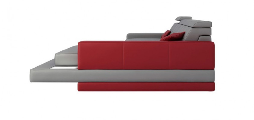 Eck L Form Textil Sofa Design Liederdivan Eckdivan Polster Eck Canapé Setz Canapéën