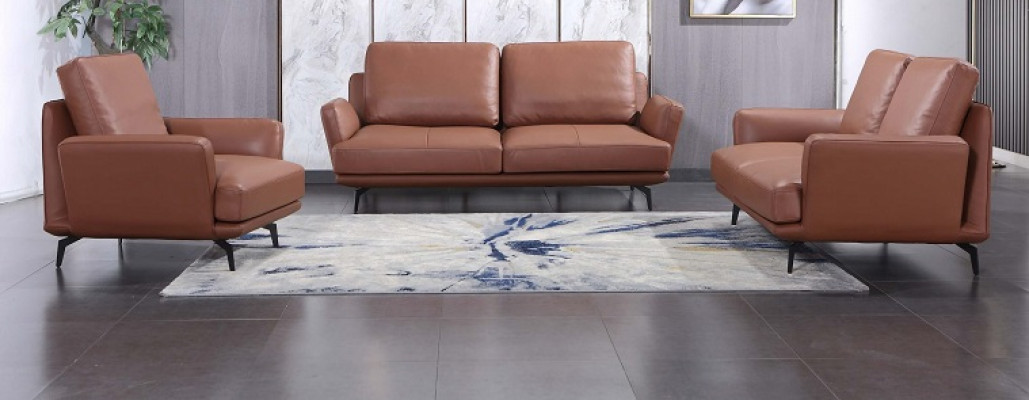 Wunnzëmmer Polstermöbel Liederbett Sofa-Garnitur 3+2+1 Sëtzer Modern Sofa Canapé