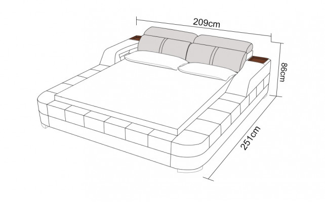 Wasserbett Hotel Duebelbett Better Komplett Liederbett Polsterbett Waasser LB8823