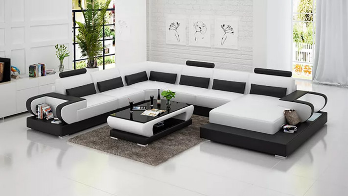 Eckgarnitur Ecksofa Sofa Couch Polster Sofae Nei Couchen Wunnlandschaft Designer