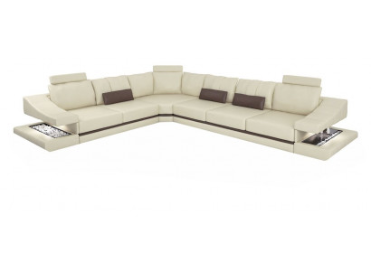 Ecksofas Eck Ecksofa Canapé Pölstermöbel Wunnzëmmer Textil L-Form Sofas
