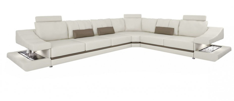 Wunnzëmmer Eckcouch Schlofsofa Modern Design Sofen Couchen Miwwelen