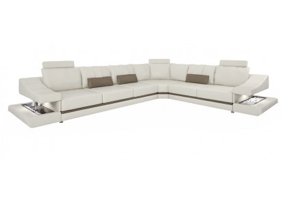 Wunnzëmmer Eckcouch Schlofsofa Modern Design Sofen Couchen Miwwelen