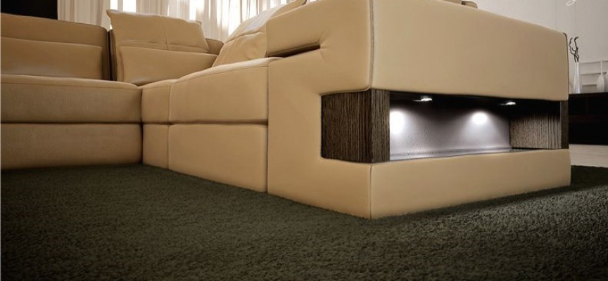 Wunnzëmmer Brong Miwwelen Textil Canapéën Eckcanapé L Form Canapé Polstermiwwel Schlofcouch