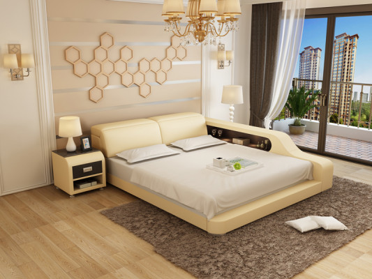 Waasserbett Hotel Duebelbett Better Komplett Liederbett Waasser Mat USB Polsterbett