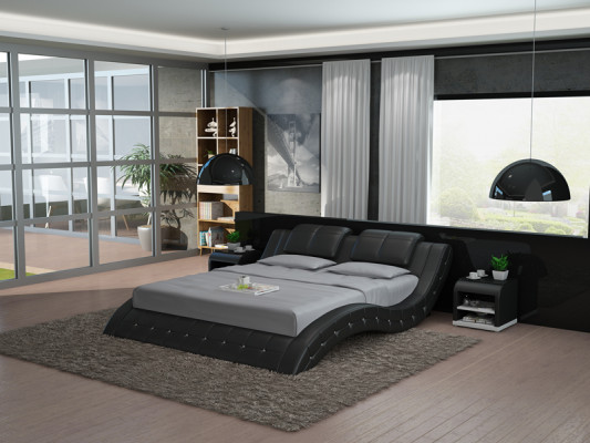Waasserbett Duebel Bett Better Komplett Liederbett Polsterbett Waasser LB8824B