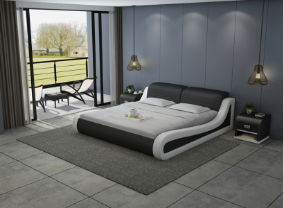 Waasserbett Hotel Duebelbett Better + USB Komplett Liederbett Waasser Polsterbett
