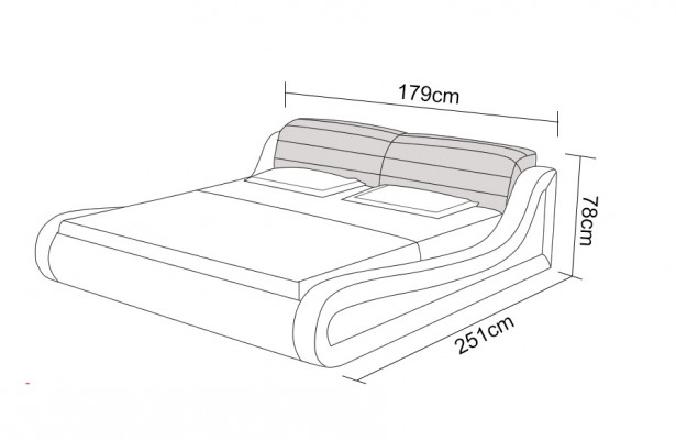 Waasserbett Hotel Duebelbett Better + USB Komplett Liederbett Waasser Polsterbett