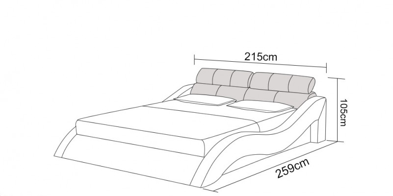 Waasserbett Hotel Duebelbett Better Mat USB Komplett Liederbett Waasser Polsterbett