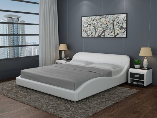 Modern Eleganz fir Äert Schlofzëmmer Dat impressionnant neit Duebelbett