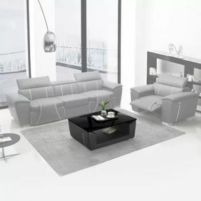 Sëtzgarnitur 321 Set Design Sofa Canapéen Polstersessel Couch Modernen Dësch Nei