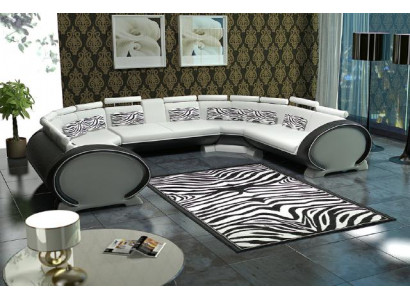 U-fërmeg Couch Sëtzkëssen Eck Lieder Ecksofa Modern Designer Couchë + USB