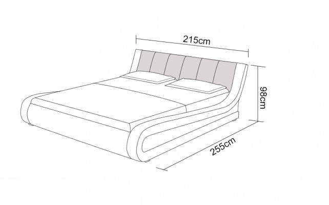 Waasserbett Hotel Duebelbett Better Komplett Liederbett Polsterbett Waasser + USB