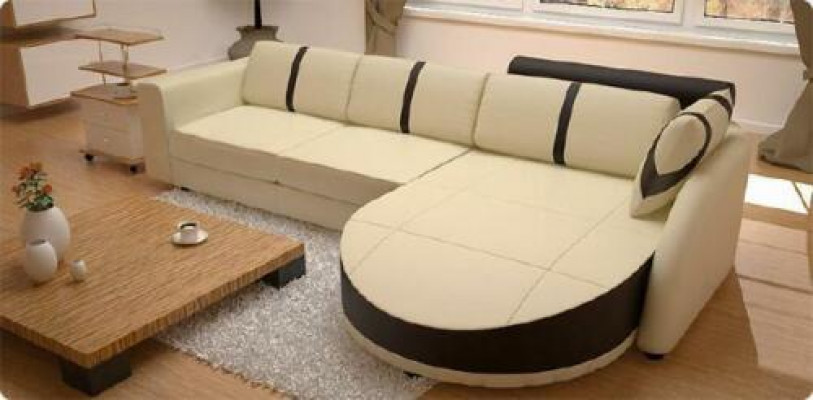 DESIGNERZUCHT SCHLOFZUCHT LEDERECKCOUCH mat USB LEDERSOFA ECKSOFA MAT BETTFUNKTION