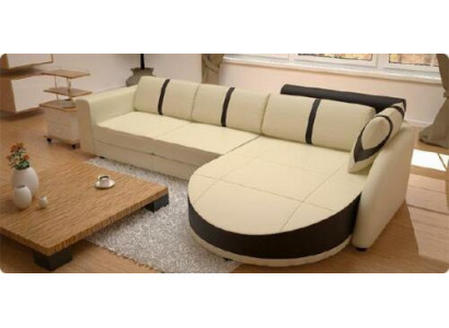 LEDERSOFA mat USB Ecksofa mat Schloffunktion Designersofa Schlofssofa Nei Mini Colo